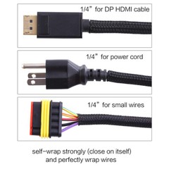 Expandable Sleeving Braided Cable Tidy Wire Harness Flexible Polyester 3mm-60mm