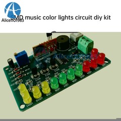 CD4060 SMD Music Light Circuit Welding DIY Kit LED Electronics Project Welding