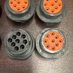 15 NEW Deutsch HD10-9-96P-8025 Connector plug 9 Pin # 124