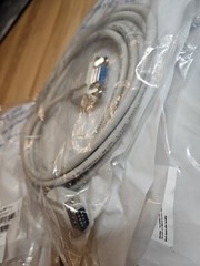 CSMN9MF-10, LCOM, Deluxe Molded D-Sub Cable, DB9 Male / Female, 10.0 ft