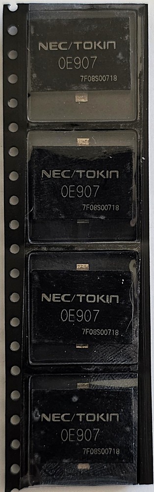 NEC TOKIN 0E907 SMD Tantalum Polymer Proadlizer Capacitor NOS 4 For One Price