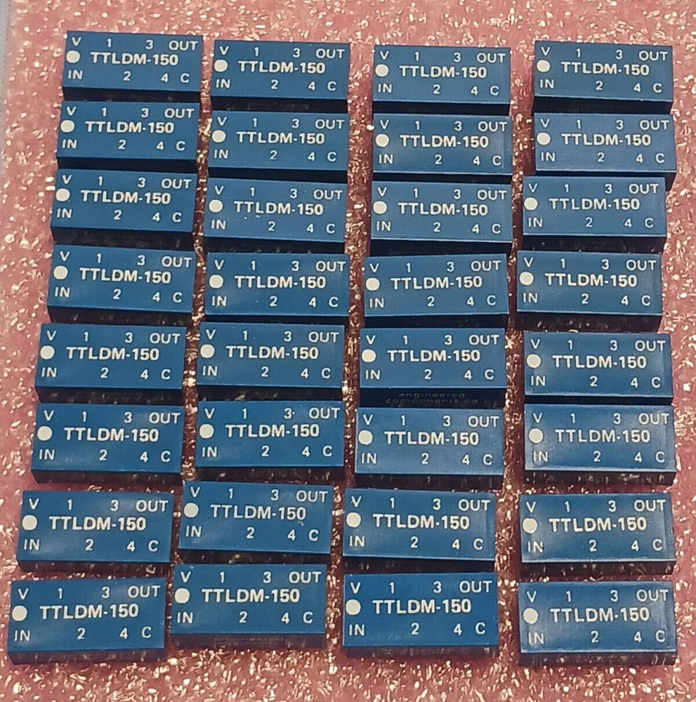 *LOT OF 32* EC2 Engineered Components TTLDM-150 Logic Delay Line Module