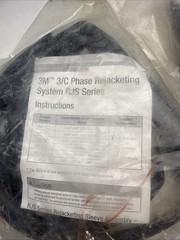 3M RJS-3 3/C PHASE REJACKETING SYSTEM 4 FT. LONG NEW IN PACKAGE LOT OF 2