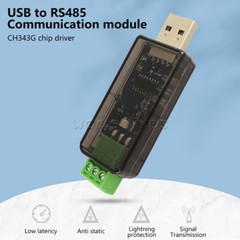 USB to RS485 Communication Module Adapter CH343G Chip Driver Converter New
