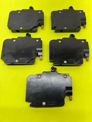 Federal Pacific 15 Amp Single Pole Lot of 5 Circuit Breakers Free Shipping