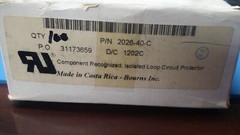 (2 PCS) 2026-40-C Gas Discharge Tube 400 V 20000A (20kA) ±20% 3 Pole