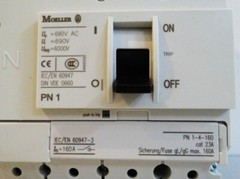 Moeller PN1-4-160 4p 160A load isolator -unused/original packaging-