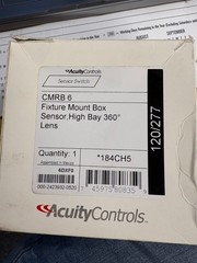 ACUITY FIXTURE MOUNT BOX # CMRB6