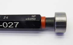 MG Marposs 24mm GO NO-GO Plug Gauge PI-027 P-0.050 NP+0.050 20 Degree C B38517
