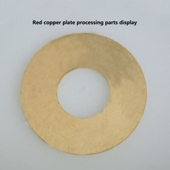 H62 Solid Brass Discs Blanks Metal Round Sheets Dia 50mm-200mm Thick 0.8mm～3mm