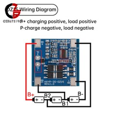 3S 12V 18650 Li-ion Battery Protection Board with Balance & Temperature Control