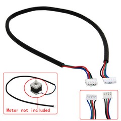 New 100cm 4-wire Cable For Stepper Motor NEMA17 Shaft For 5mm CNC Printer Hot