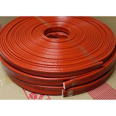 4mm-130mm Silicone / Fibreglass Fire Sleeving HIGH TEMP Sleeve Insulating Hose