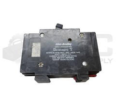 LOT OF 2 ALLEN BRADLEY 1492-MCAA210 /A CIRCUIT BREAKER 2P 120-240VAC 10A