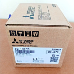 1PC- Mitsubishi FX5-16EX/ES PLC I/O Module for Use with FX5U CPU Module-New