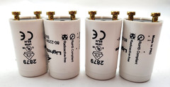 Lot of 4 Light Sources 2879 Tanning Lamp Starters 80-225 Watts 230-240 Volt