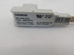 *Lot of 2* Siemens 5ST3666-0HG Connection Terminals, 277V, 115A