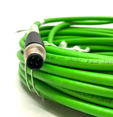 ABB 3HAC031924-002 ProfiNet Double Ended Cordset 4 Pin Male To Female 15m Length