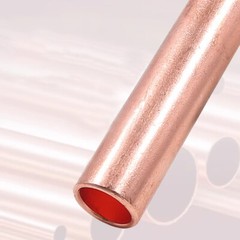 Copper Tube Butt Splice Wiring Joint Connecting Pipe Copper Tube Crimp Terminal