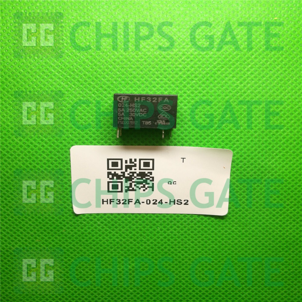 7PCS JZC-32FA/024-HS2(555) HF32FA/024-HS2 General Purpose Relay 5A 24V