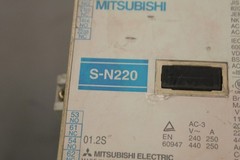 MITSUBISHI ELECTRIC MAGNETIC CONTACTOR S-N220