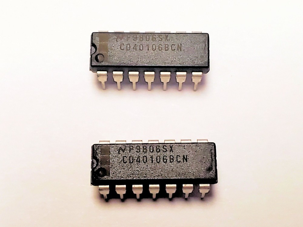 CD40106BCN “Original” National 14P DIP IC CMOS 2 pcs