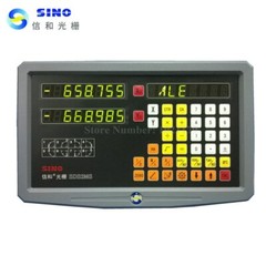 Original Sino SDS2MS 2 axis digital readout DRO kit+2 pcs KA300 linear scale