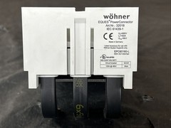 Wohner 32018 Busbar Adapter 160A 3P – NEW Salvaged (Crack In Frame)