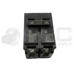 LOT OF 2 I-T-E Q220 CIRCUIT BREAKER 20A 240VAC 2 POLE