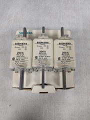 LOT 3PCS SIEMENS 3NA3240 LV-HRC-FUSE LINKS 200A