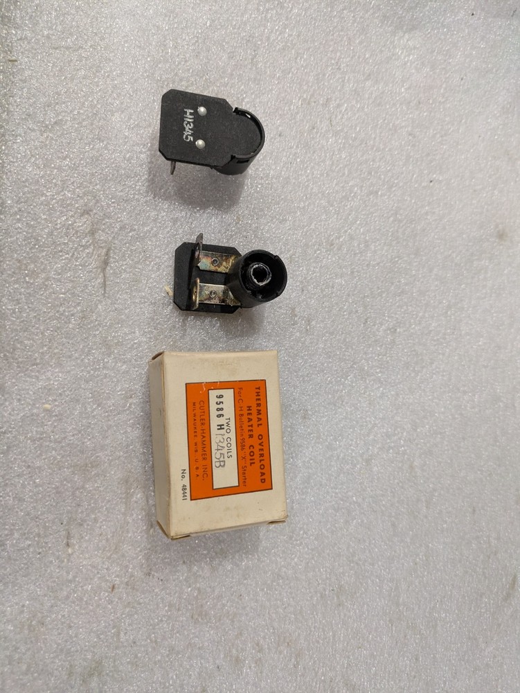 Cutler Hammer 9586H1345B Thermal Overload Relay Heater Element Coil Lot of 2