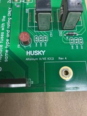 Husky Altanium X/XE ICC2 Rev. 4 Curcuit Board #4009X111