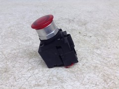 Control Concepts HFVPPM24L Red Illuminated Push Pull Button CBFS (OK)