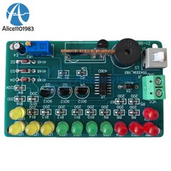 CD4060 SMD Music Light Circuit Welding DIY Kit LED Electronics Project Welding