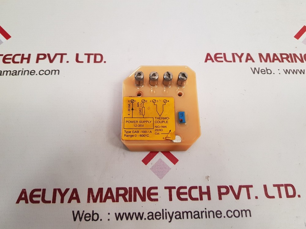 GAB-100 / A Thermocouple Amplifier 12-35V