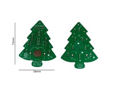 PCB Christmas Tree DIY SMD LED Electronic Soldering Kit – Learn to Solder Kit