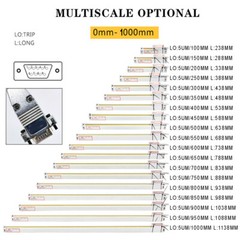 Precision 1μm Linear Scale DRO 3 Axis Digital Readout Glass Encoder Lathe Mill