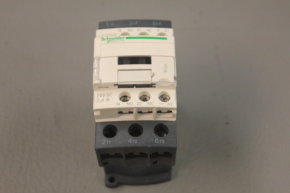 SCHNIEDER ELECTRIC LC1D25 CONTACTOR MODULE 24V DC
