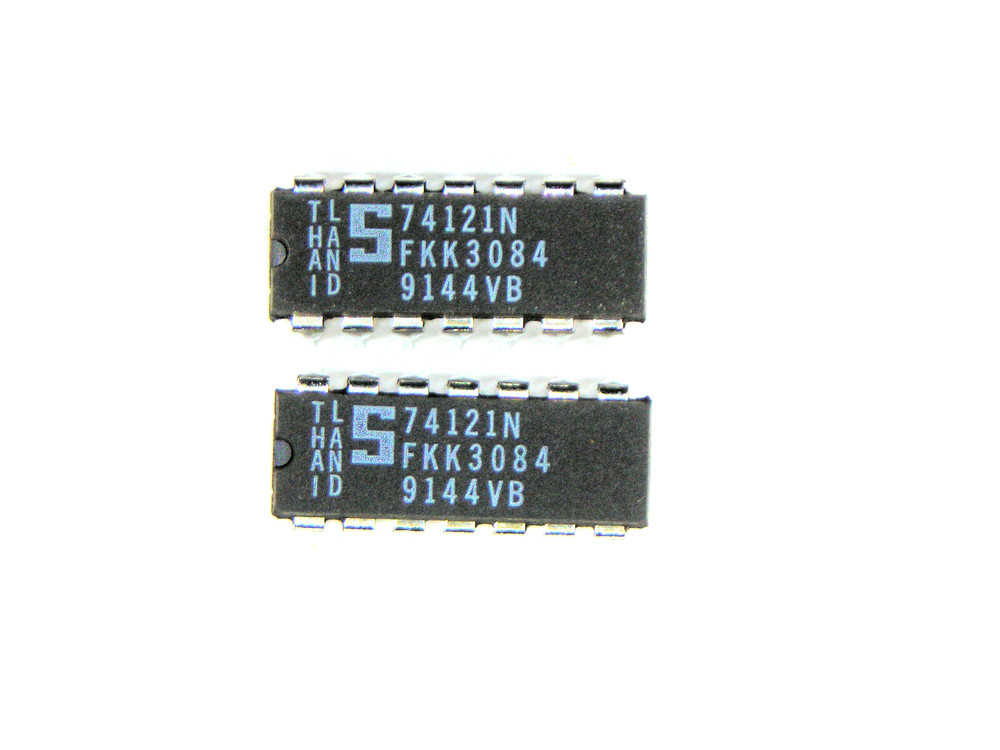 S74121N “Original” Signetics 14P DIP TTL IC 2 pcs