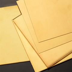 Brass Sheet Plate Guillotine Offcuts – Various Multiple Sizes – 0.6mm To 8mm