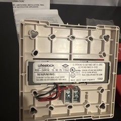 Wheelock RSS-24MCW-FR-UL/ULC Remote Sync Strobe