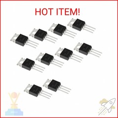 Bridgold 10pcs FQP50N06 FQP50 50N06 N-Channel Mosfet Transistor 52 A 60 V,3-Pin