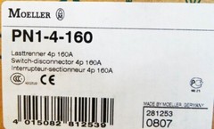 Moeller PN1-4-160 4p 160A load isolator -unused/original packaging-