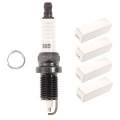 NOS Autolite 985 Copper Resistor Spark Plugs Made in USA (4,6, or 8 Pack)