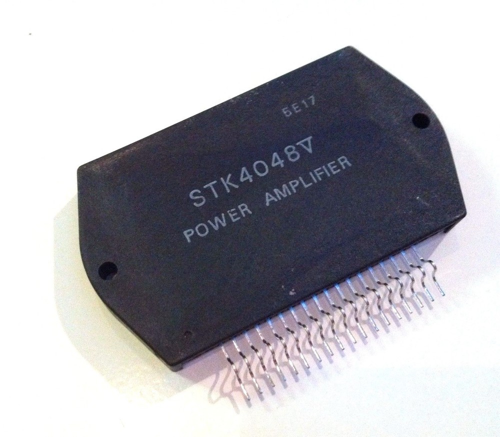 2 Pieces STK4048V 150W min AF Power Amp + Heat Sink Compound Original SANYO