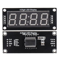 0.56in LED Disp Module 4 Digit 7 Segment Digital Tube Clock Module With Pin