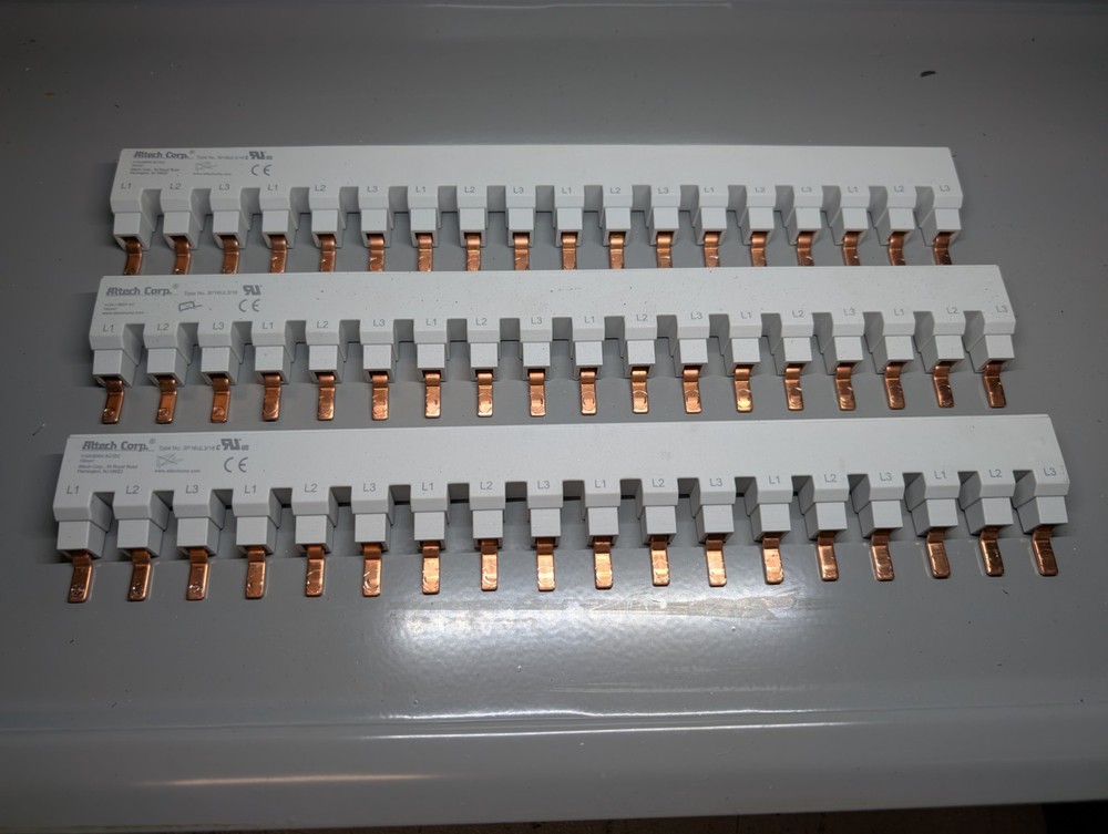 3x Bus bar ALTECH CORP 2P16UL3/18 / 2P16UL318