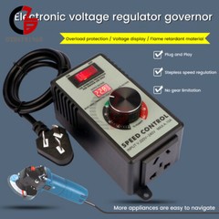 110V/220V Electric Motor Rheostat Variable Speed Controller For Router Fan 4000W