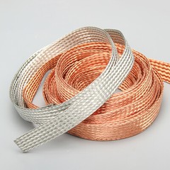 Copper/Tin Plated Braid Cable Bare Ground Lead 2.5-120mm² Made Shielding Sleeve