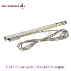 Easson 422 GS12 linear scale EIA-422-A 0.005mm 5um linear glass encoder ruler